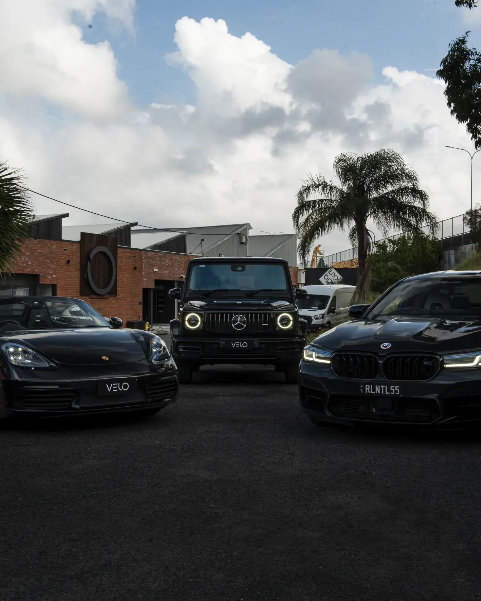Velo Motors premium showroom featuring luxury and prestige vehicles in Brisbane