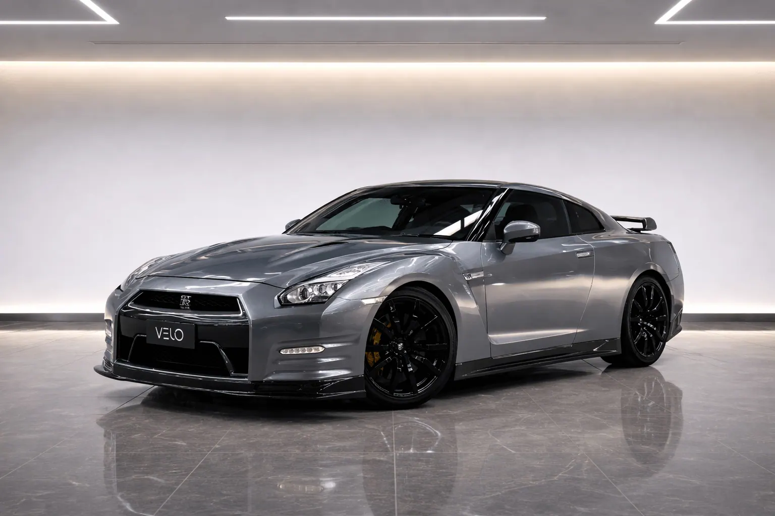 Nissan GT-R in VELO showroom